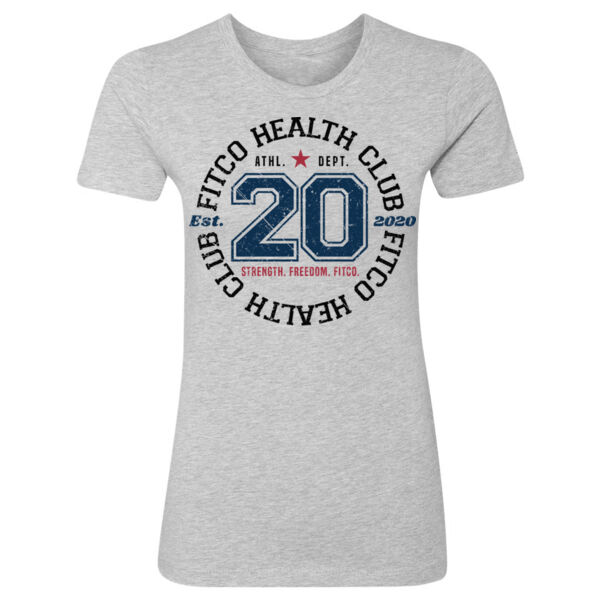 STRENGTH & FREEDOM - WOMEN'S FITTED T-SHIRT - $EJ1XKH$ Thumbnail