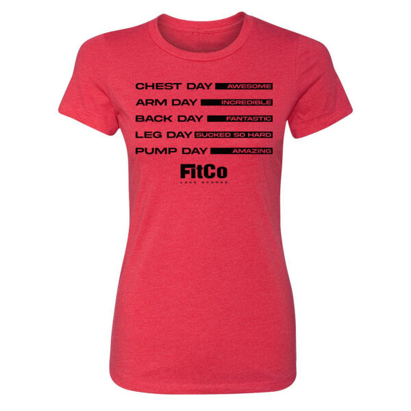 FAVORITE DAY - WOMEN'S FITTED T-SHIRT - $WHJ7NF$ Thumbnail