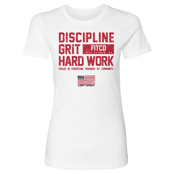 GRIT - WOMEN'S FITTED T-SHIRT - $CBDH9K$ Thumbnail