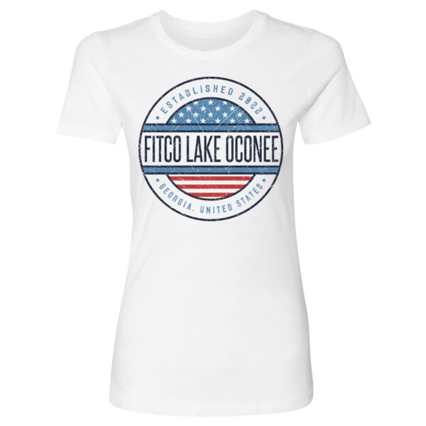 PATRIOT CIRCLE - WOMEN'S FITTED T-SHIRT Thumbnail